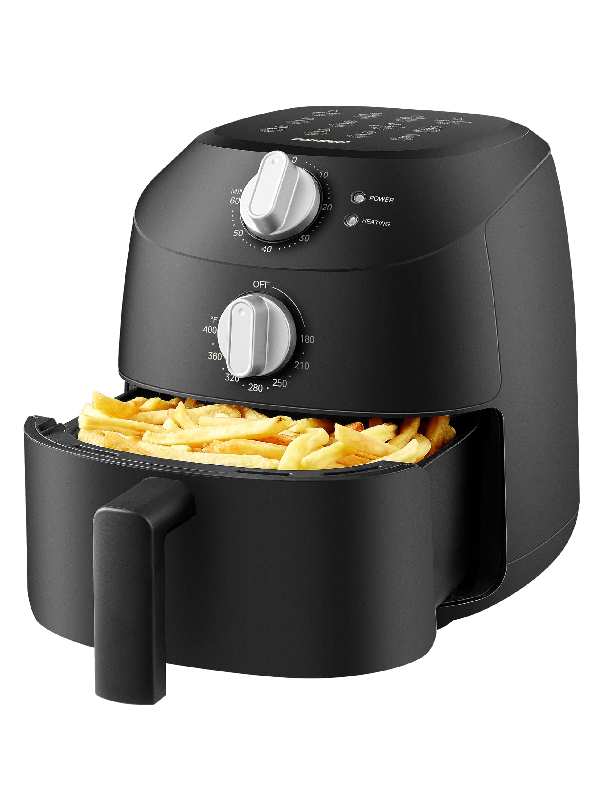 comfee　エアフライヤー Amazon.com: COMFEE' Compact 2.1 Quart Air Fryer with 12 Presets